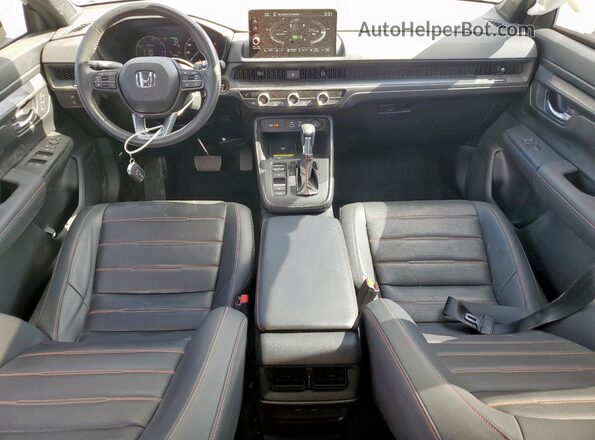 7FARS5H84RE012485 2024 HONDA CR-V Gray Widok deski rozdzielczej