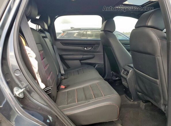 7FARS5H84RE012485 2024 HONDA CR-V Gray Widok wnętrza z tyłu