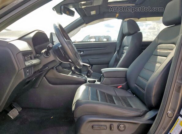 7FARS5H84RE012485 2024 HONDA CR-V Gray Widok wnętrza z przodu