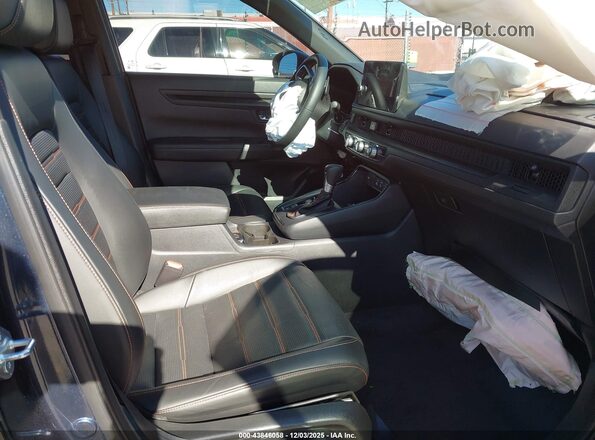 7FARS5H84SE017059 2025 HONDA CR-V HYBRID Синий Вид салона спереди