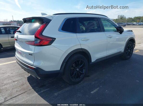7FARS6H56PE032388 2023 HONDA CR-V HYBRID White Tył prawy