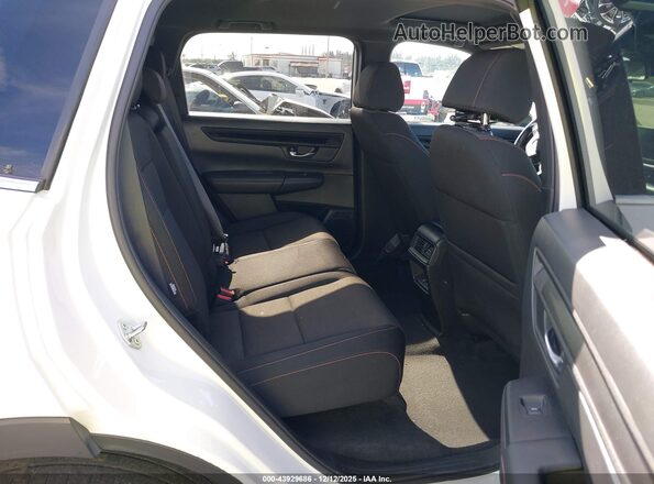 7FARS6H56PE032388 2023 HONDA CR-V HYBRID White Widok naklejki z numerem VIN