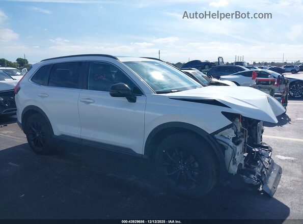 7FARS6H56PE032388 2023 HONDA CR-V HYBRID White Widok wnętrza 360 stopni