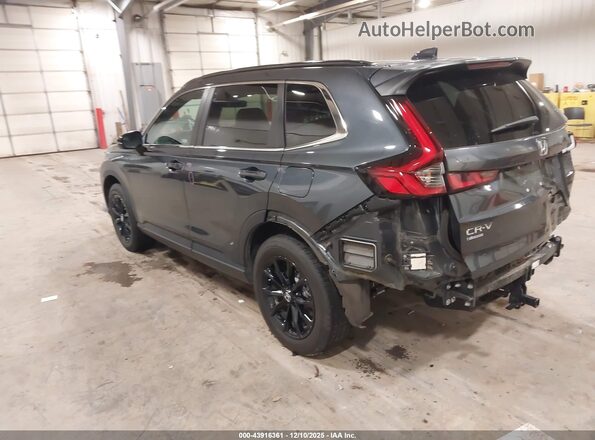 7FARS6H59RE009142 2024 HONDA CR-V HYBRID Черный Задняя левая четверть