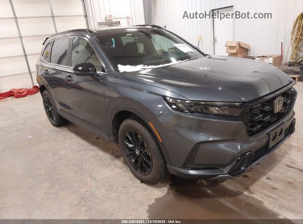 7FARS6H59RE009142 2024 HONDA CR-V HYBRID Черный Передняя правая четверть