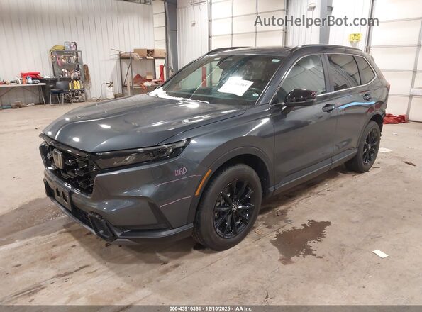 7FARS6H59RE009142 2024 HONDA CR-V HYBRID Черный Передняя левая четверть