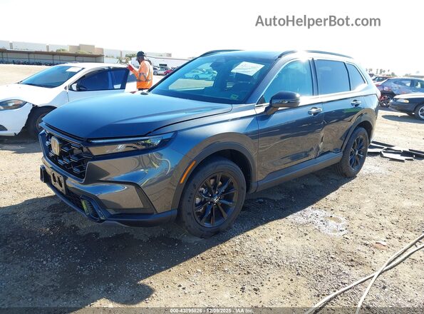 7FARS6H59RE018777 2024 HONDA CR-V HYBRID Серый Передняя левая четверть