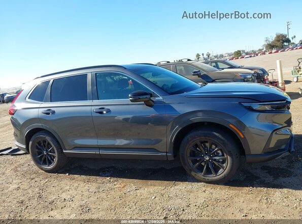 7FARS6H59RE018777 2024 HONDA CR-V HYBRID Серый Вид задней части салона