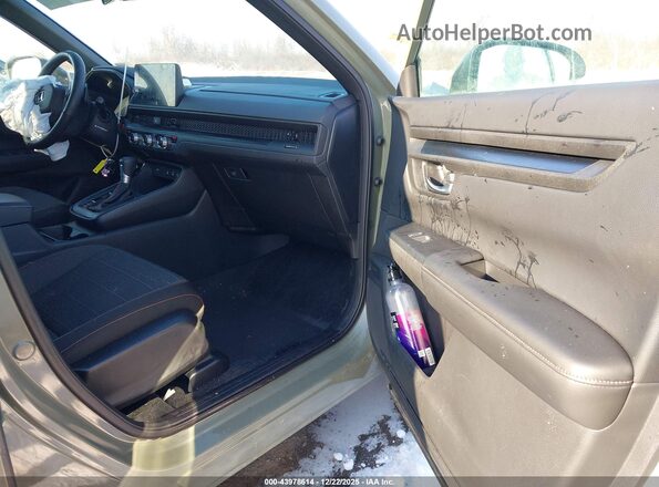 7FARS6H62TE007104 2026 HONDA CR-V HYBRID Зеленый Вид салона спереди