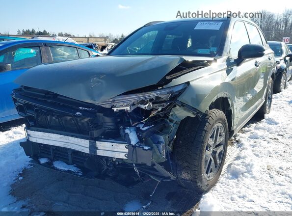 7FARS6H62TE007104 2026 HONDA CR-V HYBRID Зеленый Вид спереди