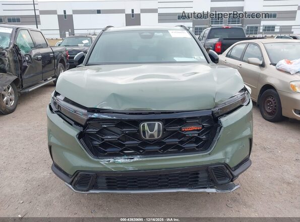 7FARS6H64TE040217 2026 HONDA CR-V HYBRID Green ხელსაწყოთა პანელის ხედი