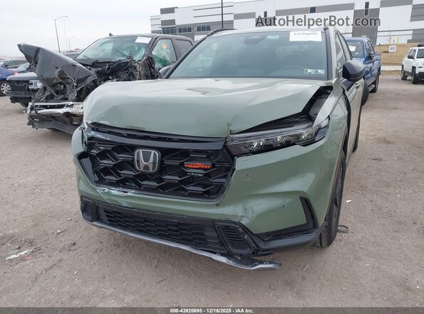 7FARS6H64TE040217 2026 HONDA CR-V HYBRID Green წინა ხედი