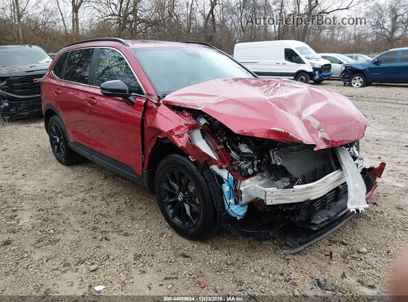 7FARS6H89SE008914 2025 HONDA CR-V HYBRID Red Przód prawy