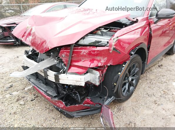7FARS6H89SE008914 2025 HONDA CR-V HYBRID Red Widok z przodu