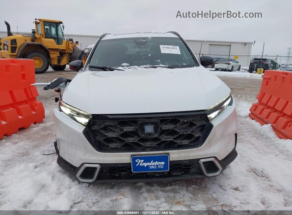 7FARS6H90PE014410 2023 HONDA CR-V HYBRID Белый Вид щитка приборов