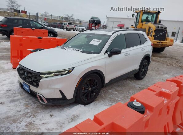 7FARS6H90PE014410 2023 HONDA CR-V HYBRID Белый Передняя левая четверть