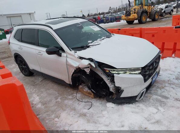 7FARS6H90PE014410 2023 HONDA CR-V HYBRID Белый Передняя правая четверть