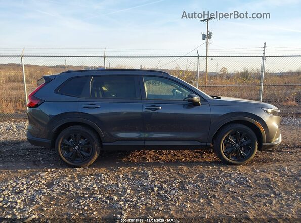7FARS6H90TE027670 2026 HONDA CR-V HYBRID Серый Вид задней части салона