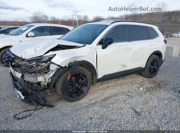 7FARS6H94PE004902 2023 HONDA CR-V HYBRID White Vista tres cuartos delantera izquierda