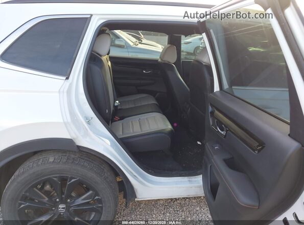 7FARS6H94PE004902 2023 HONDA CR-V HYBRID White Vista de la etiqueta del VIN