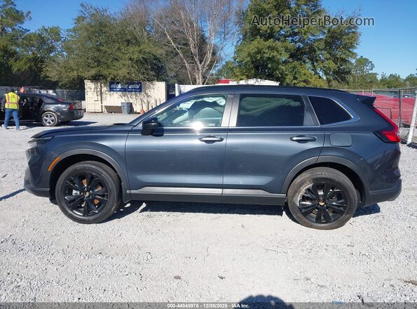 7FARS6H94RE067419 2024 HONDA CR-V HYBRID Gray Вид задньої частини салону