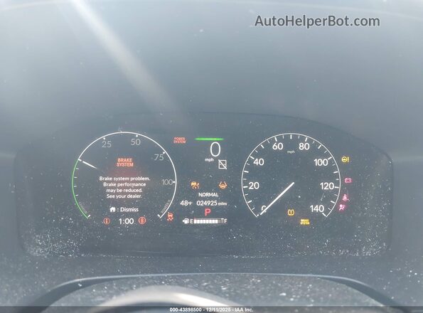 7FARS6H94SE046401 2025 HONDA CR-V HYBRID Белый Вид задних сидений