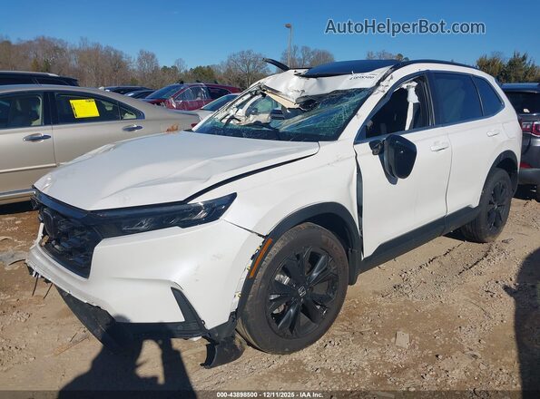 7FARS6H94SE046401 2025 HONDA CR-V HYBRID Белый Передняя левая четверть