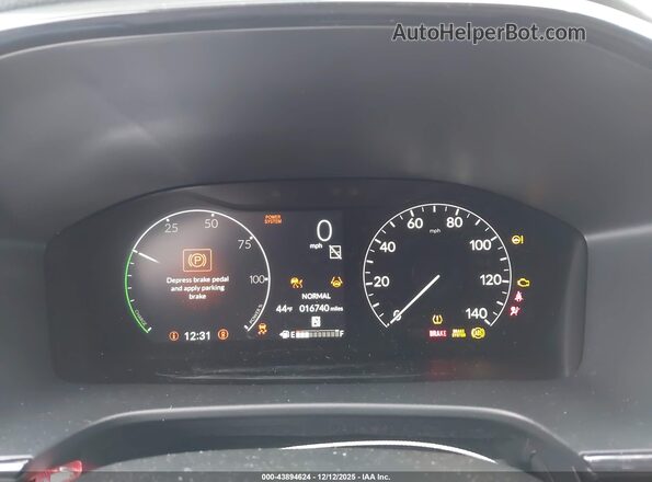 7FARS6H95SE020776 2025 HONDA CR-V HYBRID Белый Вид задних сидений