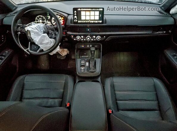 7FARS6H98PE000805 2023 HONDA CR-V Серебряный Вид панели приборов
