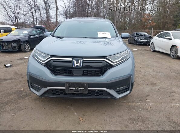 7FART6H50ME022139 2021 HONDA CR-V HYBRID Light Blue წინა ხედი
