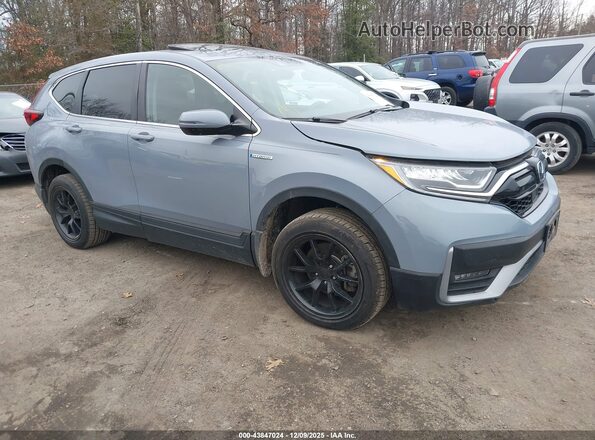 7FART6H50ME022139 2021 HONDA CR-V HYBRID Light Blue წინა მარჯვენა