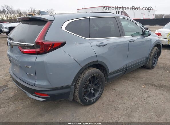 7FART6H50ME022139 2021 HONDA CR-V HYBRID Light Blue უკანა მარჯვენა
