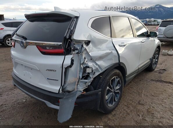 7FART6H81ME005747 2021 HONDA CR-V HYBRID White Հետևի աջ