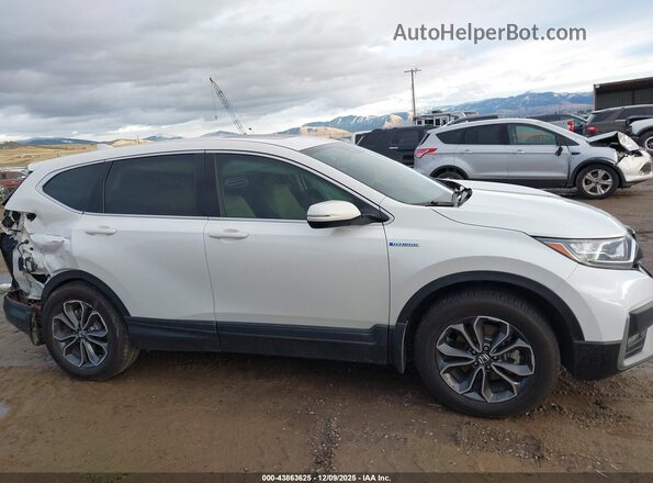 7FART6H81ME005747 2021 HONDA CR-V HYBRID White Սալոնի 360 աստիճան տեսք