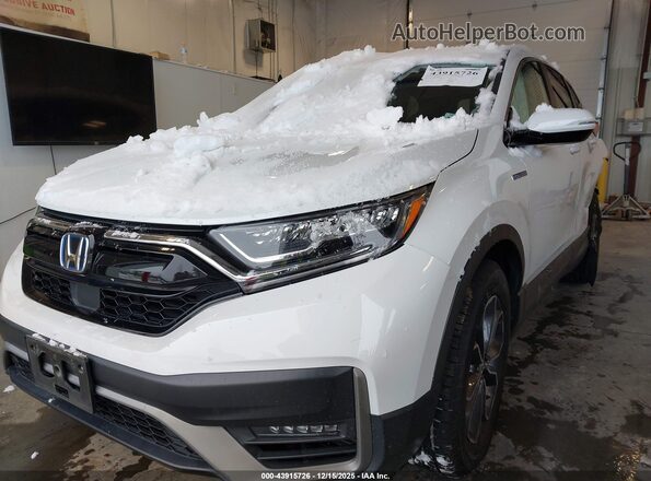 7FART6H81ME014335 2021 HONDA CR-V HYBRID Белый Передняя левая четверть