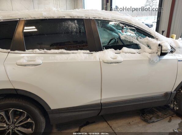 7FART6H81ME014335 2021 HONDA CR-V HYBRID Белый Вид задней части салона