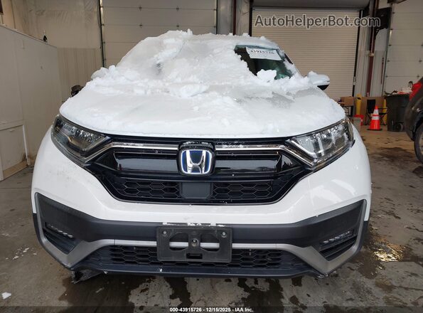 7FART6H81ME014335 2021 HONDA CR-V HYBRID Белый Вид щитка приборов