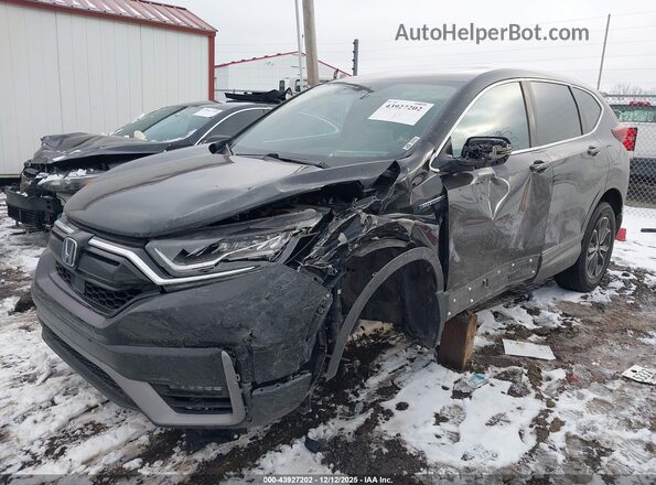 7FART6H84LE027059 2020 HONDA CR-V HYBRID Black Передня ліва чверть