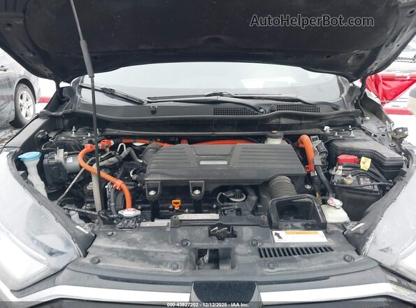7FART6H84LE027059 2020 HONDA CR-V HYBRID Black Вид ззаду
