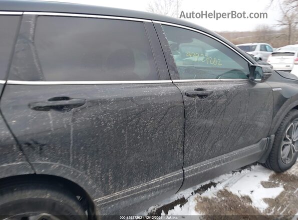 7FART6H84LE027059 2020 HONDA CR-V HYBRID Black Вид щитка приладів