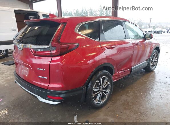 7FART6H85ME035513 2021 HONDA CR-V HYBRID Red Tył prawy