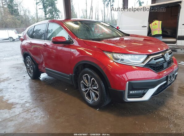 7FART6H85ME035513 2021 HONDA CR-V HYBRID Red Przód prawy