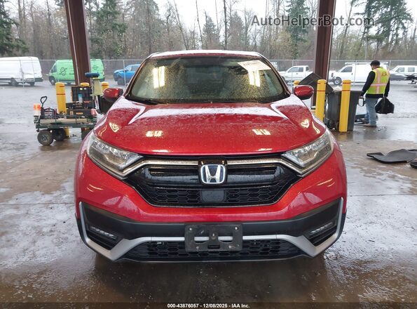 7FART6H85ME035513 2021 HONDA CR-V HYBRID Red Widok zestawu wskaźników