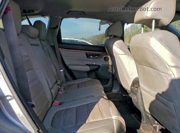 7FART6H86LE024177 2020 HONDA CR-V Silver Rear interior view