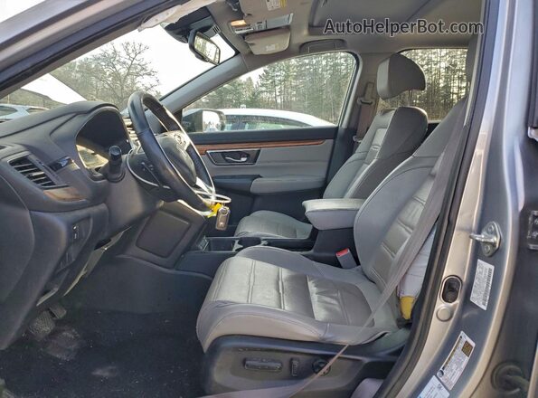 7FART6H86LE024177 2020 HONDA CR-V Silver Front interior view