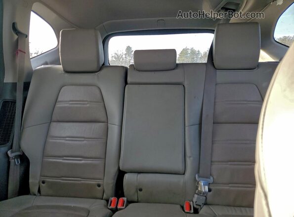 7FART6H86LE024177 2020 HONDA CR-V Silver Rear seats view