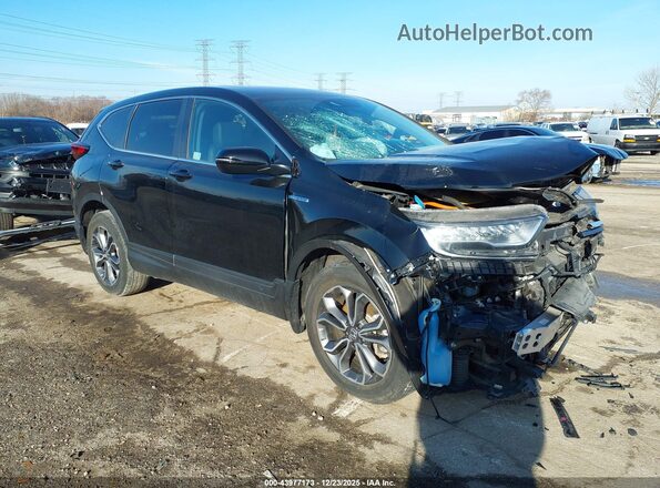 7FART6H8XME025981 2021 HONDA CR-V HYBRID Black Przód prawy