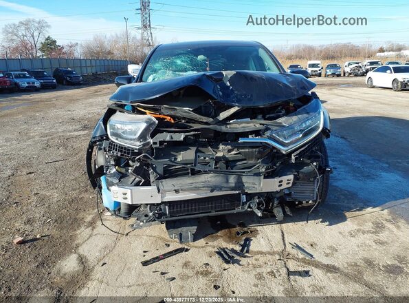 7FART6H8XME025981 2021 HONDA CR-V HYBRID Black Widok wnętrza z tyłu