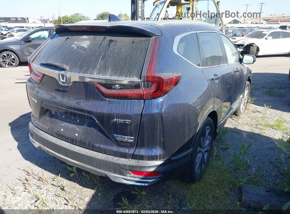 7FART6H90ME031491 2021 HONDA CR-V HYBRID Blue Задня права чверть