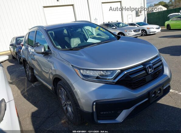 7FART6H93ME038094 2021 HONDA CR-V HYBRID Gray წინა მარჯვენა